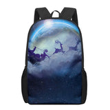 Christmas Santa Claus Printing Children's Backpack