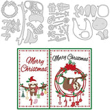 Christmas Sloth Cutting Dies for Scrapbooking DIY Craft