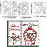 Christmas Sloth Cutting Dies for Scrapbooking DIY Craft