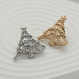 Christmas Tree Year Cartoon Little Gift Coat Bag Accessories Drop Chest Pins