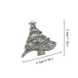 Christmas Tree Year Cartoon Little Gift Coat Bag Accessories Drop Chest Pins