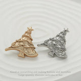 Christmas Tree Year Cartoon Little Gift Coat Bag Accessories Drop Chest Pins