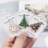 Christmas Tree Year Cartoon Little Gift Coat Bag Accessories