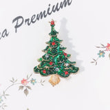 Christmas Tree Year Cartoon Little Gift Coat Bag Accessories Drop Chest Pins Jew