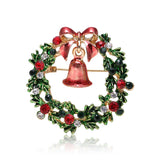 Christmas Tree Year Cartoon Little Gift Coat Bag Accessories Drop Chest Pins Jew
