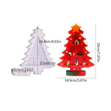 Christmas Tree Silicone Jewelry Box Molds