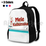 Christmas Vacation Cousin Eddy Mele Kalikimaka Backpack