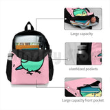 Yellow-Headed Budgie Outdoor Hiking Backpack