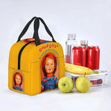 Chucky Retro Movies Insulated Lunch Bags Leakproof Thermal Cooler Bento Box