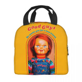 Chucky Retro Movies Insulated Lunch Bags Leakproof Thermal Cooler Bento Box