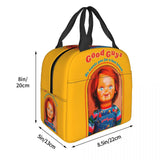 Chucky Retro Movies Insulated Lunch Bags Leakproof Thermal Cooler Bento Box