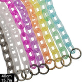 Chunky Acrylic Purse Strap Bag Chain Handle Replacement Handbag