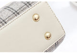 Canvas Shoulder Bag Small Handbag Tote Crossbody Eco Bag
