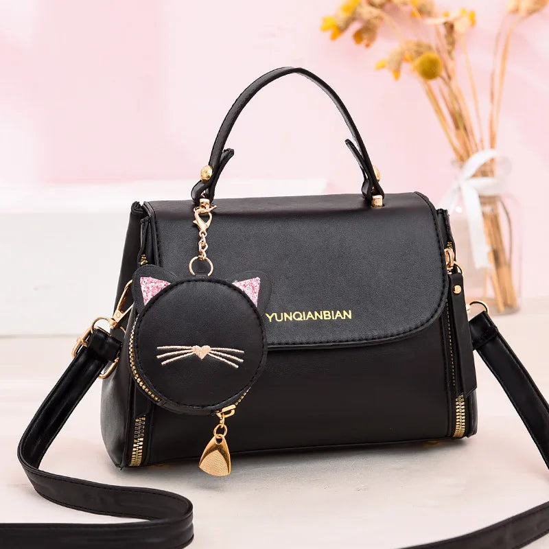 Chuwanglin Women PU Leather Shoulder Bag Set