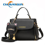 Chuwanglin Women PU Leather Shoulder Bag Set