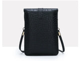 Chuwanglin Mini Crocodile Leather Clutch Purses Handbag