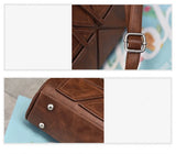 Chuwanglin Shoulder Bag PU Leather Handbag Lady Boston Hairball Messenger Bags