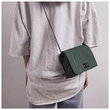 Chuwanglin Small Shoulder Bag Crossbody Handbag Chain Flap Female Hand Bag