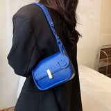 Chuwanglin Smiley Crossbody Bag Mini Square Messenger Bag