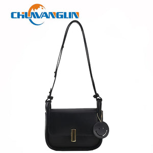 Chuwanglin Smiley Crossbody Bag Mini Square Messenger Bag