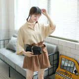 Chuwanglin Snake Bone Chain Shoulder Bag Paper Clip Clutch for Women