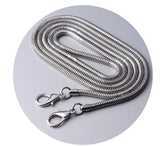 Chuwanglin Snake Bone Chain Shoulder Bag Paper Clip Clutch for Women