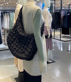 Chuwanglin Winter Big Shoulder Bag Space Cotton Handbag Woman Casual Tote Down D