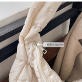 Chuwanglin Winter Big Shoulder Bag Space Cotton Handbag Woman Casual Tote Down D
