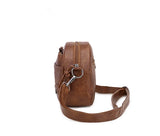Chuwanglin Small Crossbody Shoulder Bag Soft PU Leather Messenger Bag