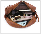 Chuwanglin Small Crossbody Shoulder Bag Soft PU Leather Messenger Bag