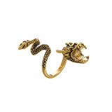 Dragon Shaped Cigarette Holder Ring Vintage Style Men's Smoking Accessory