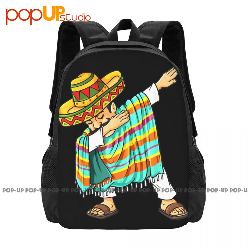 Cinco De Mayo Poncho Sombrero 3D Printing School Sport Bag