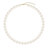 Glass Pearl Necklace European American Style