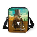 Circus Animal Women Mini Cross-body Bag Casual Messenger Bags