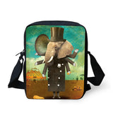 Circus Animal Women Mini Cross-body Bag Casual Messenger Bags