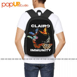 Clairo Immunity Music Backpack Large Capacity Gym Storage Bag