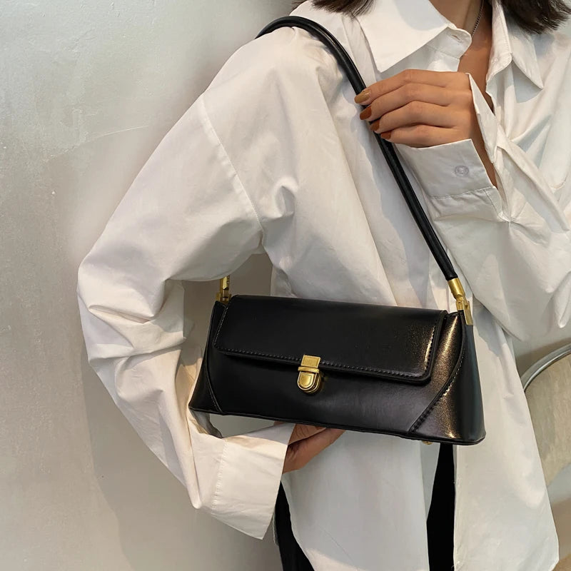 Classic Armpit Shoulder Bag French Vintage Handbag Women Bags Female Single Shou