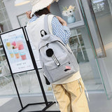 Classic Everyday Backpack with Smooth Zipper Closure