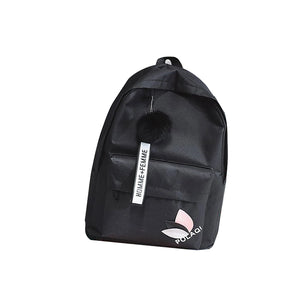 Classic Everyday Backpack with Smooth Zipper Closure