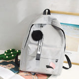 Classic Everyday Backpack with Smooth Zipper Closure