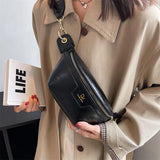 Birds Pattern Woolly Women Chest Bag Outdoor Casual