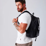 Nylon Travel Men Backpack Large Capacity School Bag Basic Casual Laptop