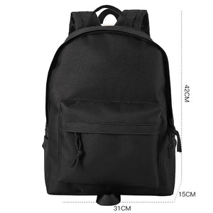 Nylon Travel Men Backpack Large Capacity School Bag Basic Casual Laptop
