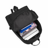 Nylon Travel Men Backpack Large Capacity School Bag Basic Casual Laptop