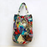 Boho Shoulder Bag Patchwork Tote Handbag for Women