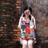 Boho Shoulder Bag Patchwork Tote Handbag for Women