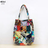 Boho Shoulder Bag Patchwork Tote Handbag for Women