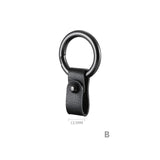 Classic Car Key Chain Men's Metal Key Chain Leather Buckle Key Holder