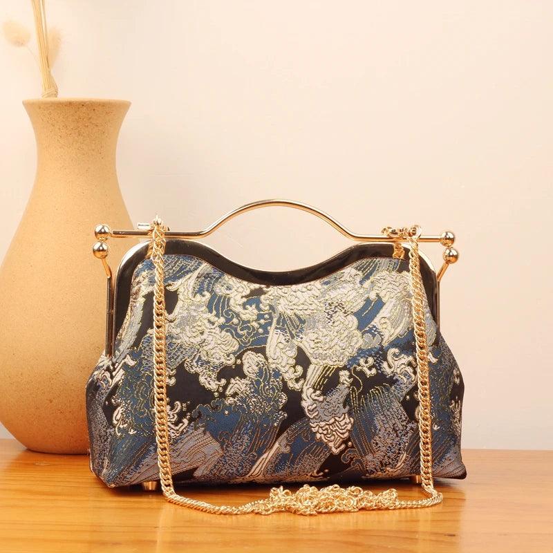 Classic Chain Women Shoulder Crossbody Bag Lay Bag Vintage Handbags