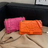 Classic Chain Women's Handbag Square One Shoulder Messenger Bag Envelope Bags
